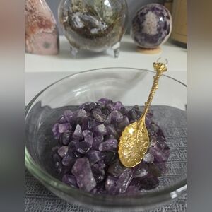 Amethyst Tiny Tumbles Plant Topper